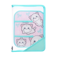 Папка для труда А4, 325 х 230 х 25 мм, молния вокруг, откидная планка, пластиковая, ПТР-1, Calligrata "Веселые персы" Папка для труда А4, 325 х 230 х 25 мм, молния вокруг, откидная планка, пластиковая, ПТР-1, Calligrata "Веселые персы"