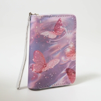 Кошелёк детский на молнии &laquo;Выбражулька&raquo;, цвет розовый