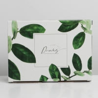 Коробка‒пенал, упаковка подарочная, &laquo;Dreams&raquo;, 26 х 19 х 10 см