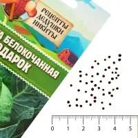 Семена Капуста белокочанная "Подарок", 0,3 г