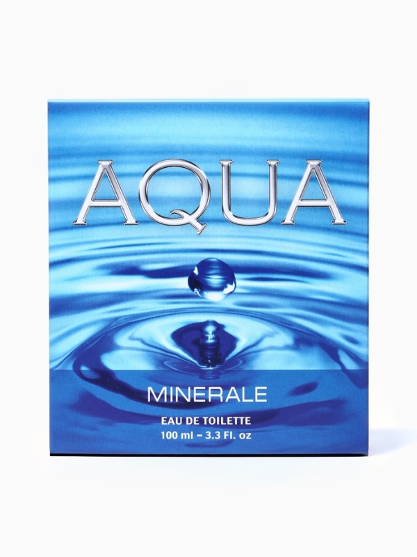 Туалетная вода мужская Aqua Minerale, 100 мл (по мотивам Azzaro Chrome (Azzaro)