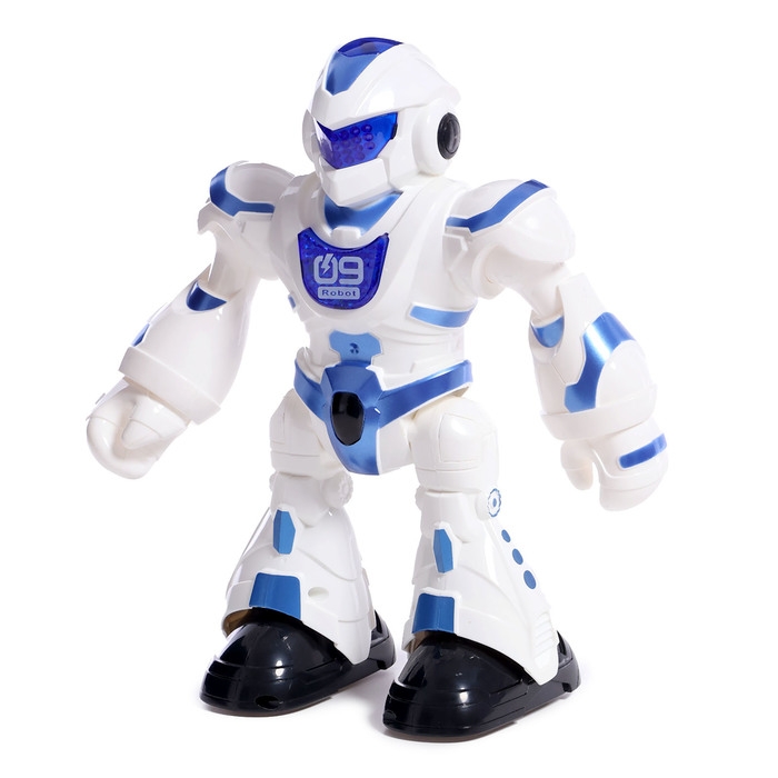 Робот радиоуправляемый &laquo;Танцор&raquo;, световые и звуковые эффекты, работает от батареек, цвет МИКС