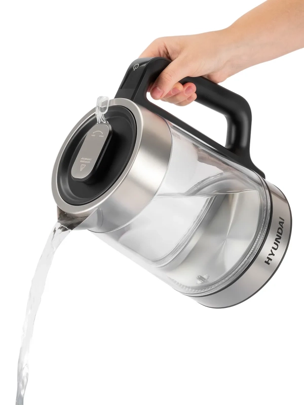 Чайник HYK-G5607 1.7л. 2200Вт черный