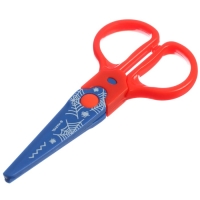 Ножницы фигурные пластиковые, 12,5 см, Человек-паук