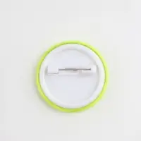 Светоотражающий значок &laquo;Пешеходный переход&raquo;, d=3 см, жёлтый