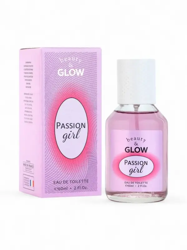Туалетная вода женская Beauty&Glow Passion Girl, 60 мл
