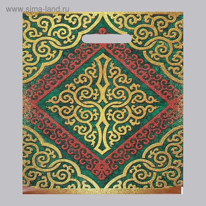 Пакет &laquo;Зарина&raquo; полиэтиленовый с вырубной ручкой, 50 мкм 30&times;40 см