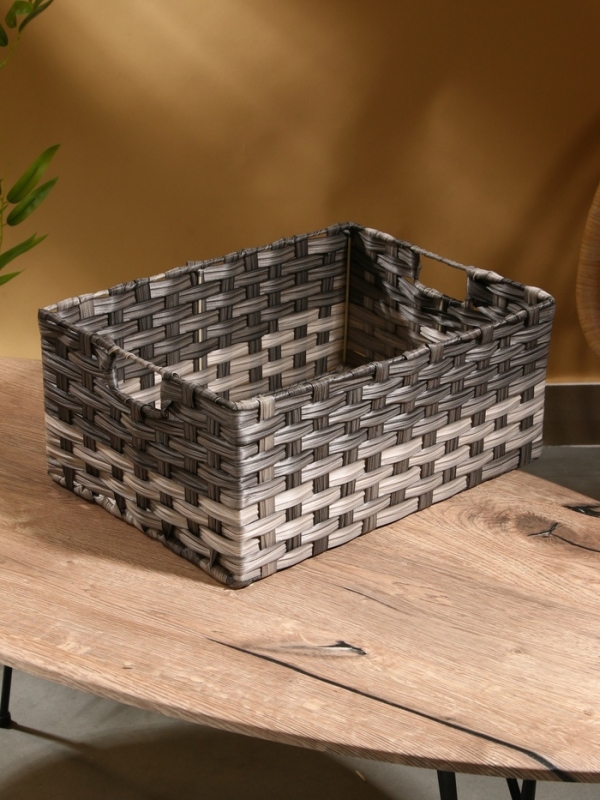 Корзина плетеная 40х29х17 см, пластик