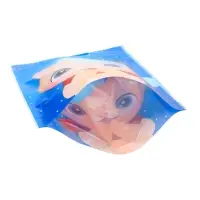 Пакет подарочный, с zip-lock застежкой, "Зимние котята", 15х22см.