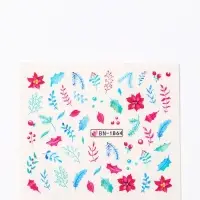 Слайдеры для ногтей &laquo;Веточки&raquo;, разноцветные