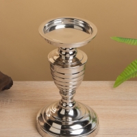 Подсвечник "Виктори" 13х13х21,5 см, алюминий