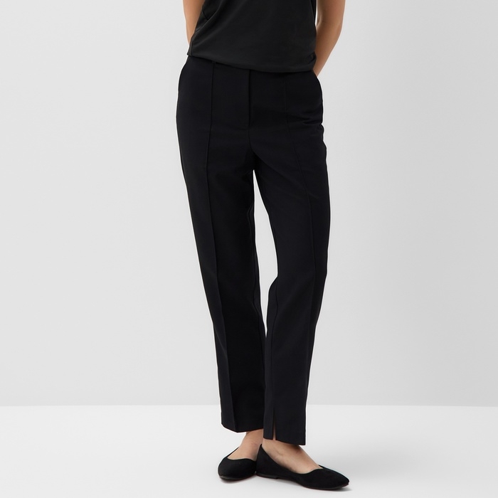 Брюки женские MINAKU: Casual Collection цвет чёрный, р-р 52