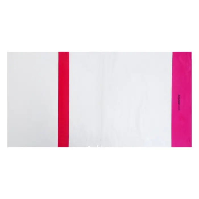 Обложка ПВХ 300 х 580 мм, 100 мкм, для учебников и тетрадей формата А4, цветной клапан, универсальная, МИКС