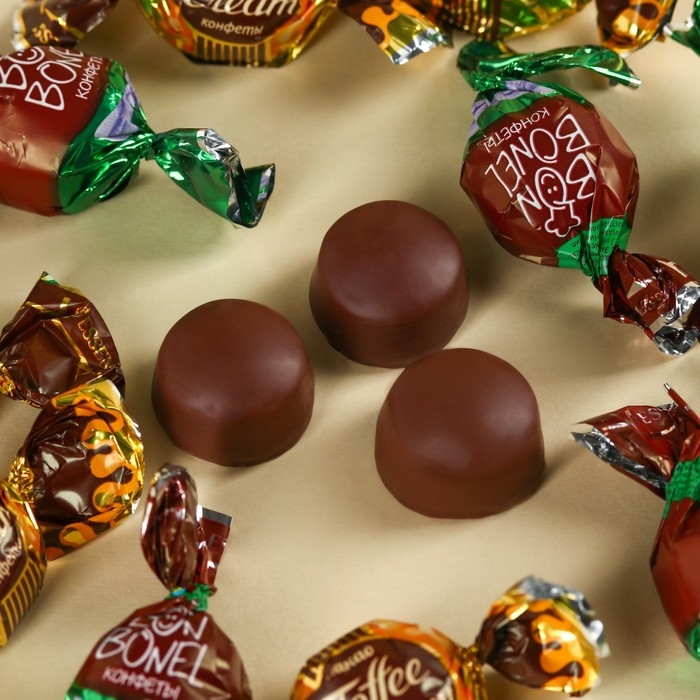 Конфеты &laquo;Сияй ярче всех&raquo;, вкусы: арахисовая паста, какао, 200 г.