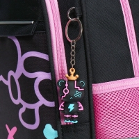 Рюкзак школьный 38 х 29 х 14,5 см, Hatber Ergonomic light, "Мой мишка" NRk_15124