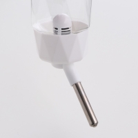 Поилка для грызунов, 250 мл, крепление-пружинка, белая