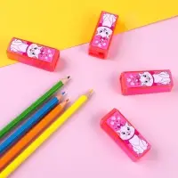 Точилка пластиковая прямоугольная, &laquo;Коты аристократы&raquo;