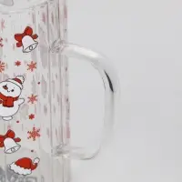 Кружка стеклянная &laquo;Новый год&raquo;, 350 мл