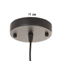 Светильник BayerLux ЭКО "Куб" 1х40Вт Е27 черный 27х27х100см