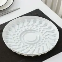 Дно для тортницы пластиковое одноразовое ПР-Т-1430, 25&times;13 см, внутренний 22&times;11,7 см, белое, 160 шт/уп