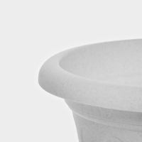 Кашпо уличное на ножке низкий &laquo;Колывань&raquo;, 5,3 л, цвет мраморный