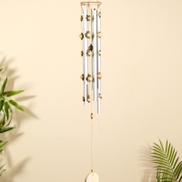 Музыка ветра "Восток" дерево, алюминий 7х7х60 см