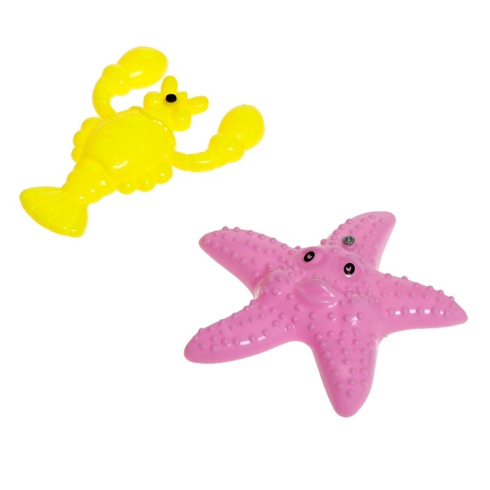 Рыбалка магнитная &laquo;Милые рыбки&raquo;, 1 удочка, 6 рыбок