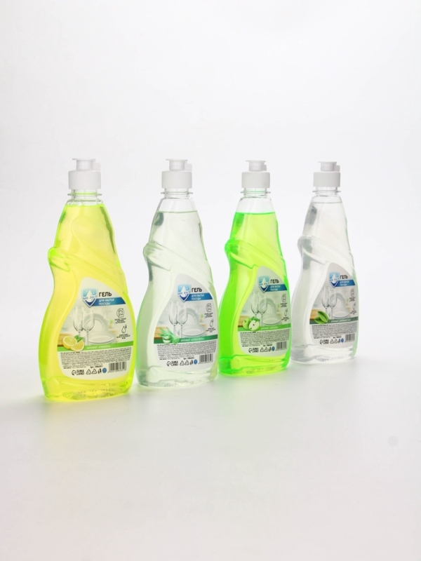 Mr.Быт Гель для мытья посуды, 500 мл, аромат алоэ вера