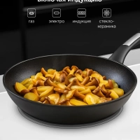 Сковорода с антипригарным 28 см Monolit 28F индукция
