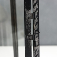 Подсвечник металл фонарь "Цветы из бабочек" 45х14,5х14,5 см