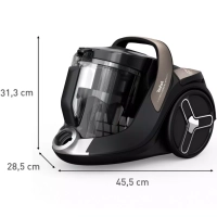 Пылесос с контейнером Extreme Cyclonic Effitech TW7C89EA