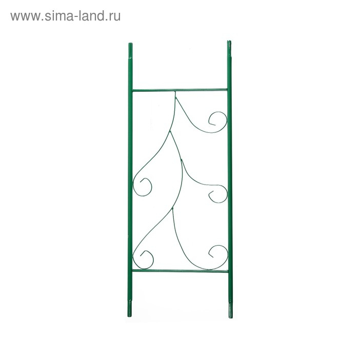 Арка садовая, разборная, 240 &times; 120 &times; 36.5 см, металл, зелёная, &laquo;Веточка&raquo;, Greengo