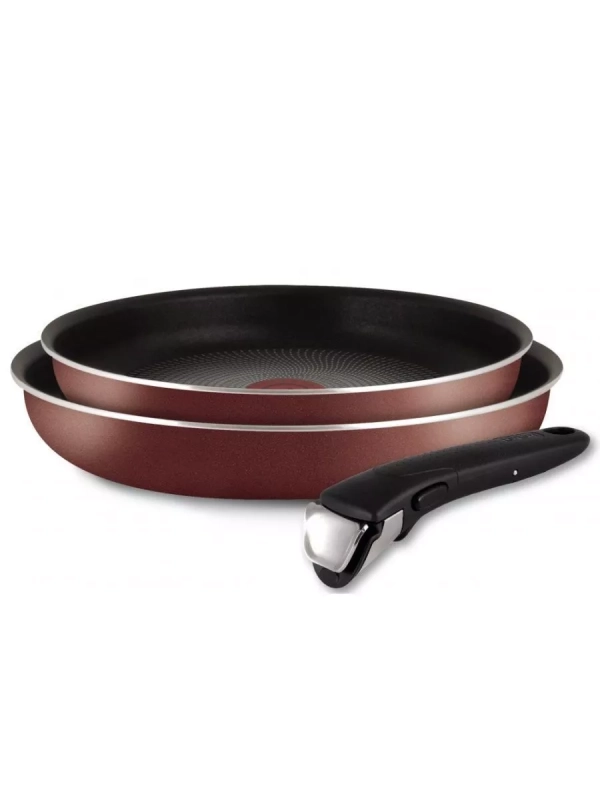 Набор посуды Ingenio Black 5, 3 предмета, красный