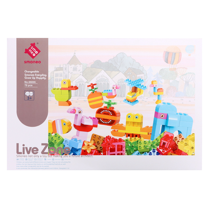 Конструктор &laquo;Классический набор&raquo;, 75 деталей