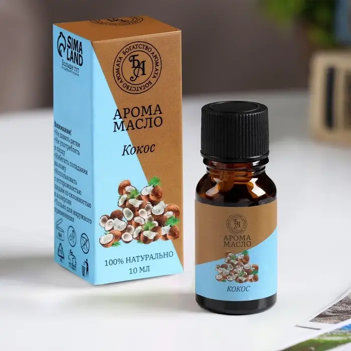 Эфирное масло &laquo;Кокос&raquo;, 10 мл, &laquo;Богатство Аромата&raquo;