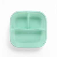 Ланч-бокс с клапаном, 3 секции, "Цыпленок", 14 х 14 х 5 см