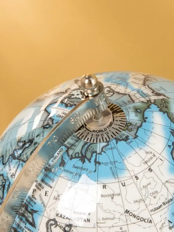 Глобус сувенирный, 18&times;15&times;33.5 см, подставка мрамор