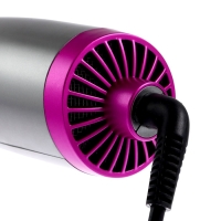 Фен-щетка LFS-03, 1200 Вт, 3 режима нагрева, 3 скорости, серо-розовый Фен-щетка LFS-03, 1200 Вт, 3 режима нагрева, 3 скорости, серо-розовый