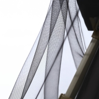 Москитная сетка на резинке, цвет черный Москитная сетка на резинке, цвет черный