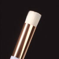 Кисть д/очищения ресниц 9,7(&plusmn;1)см нейлон/пластик белый пакет QF