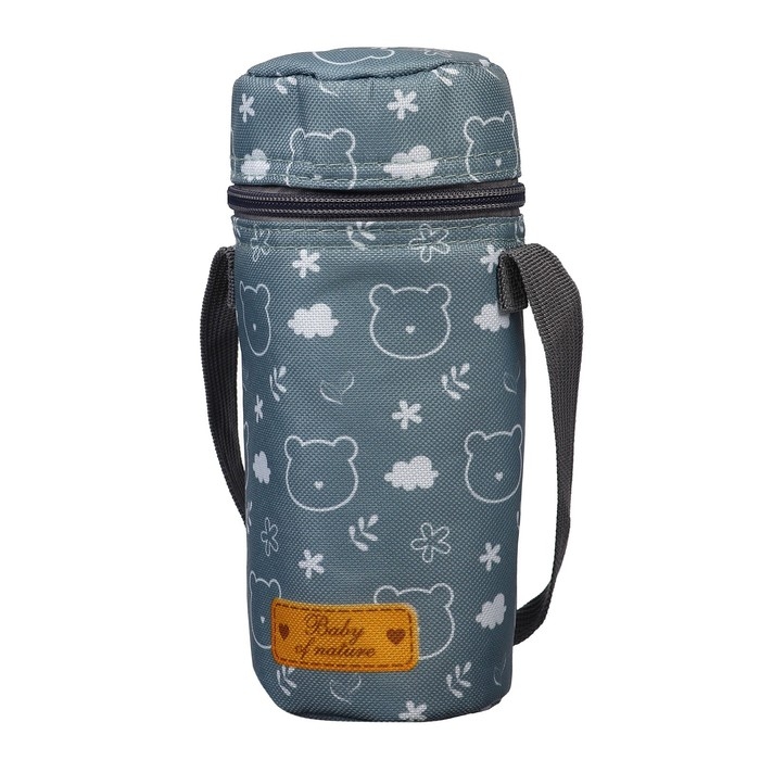 Термосумка для бутылочки &laquo;Мишка&raquo;, форма тубус