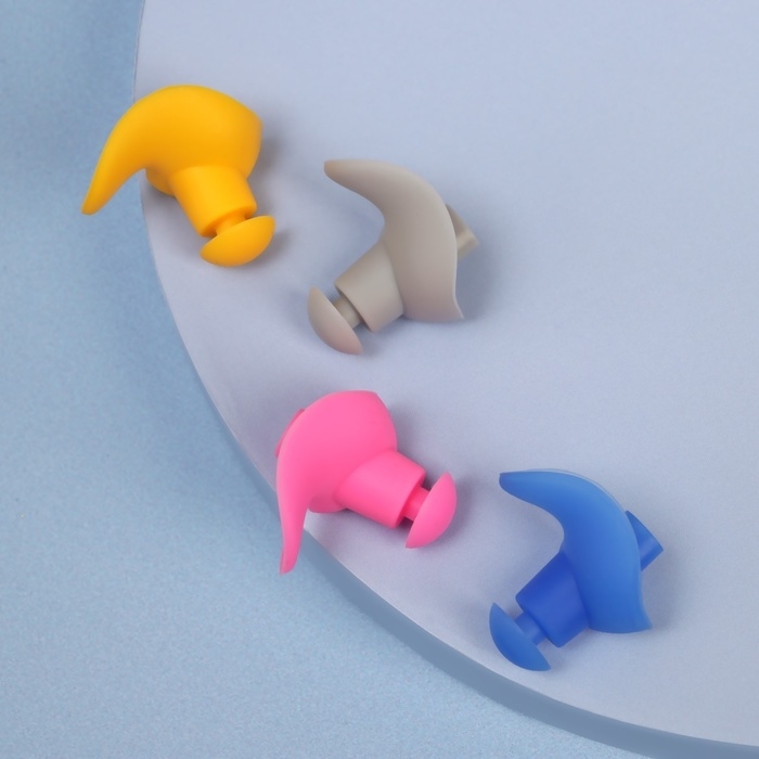 Беруши, пара, в пластиковом футляре, цвет МИКС