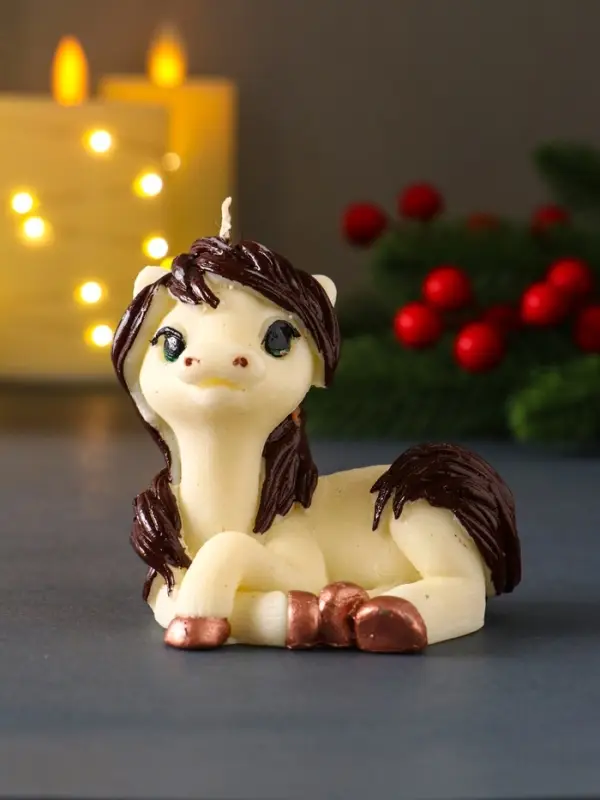 Свеча декоративная &laquo;Лошадка Красотка&raquo;, 7.5&times;8&times;6 см