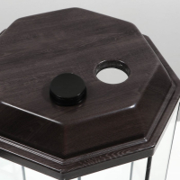 Аквариум "Восьмигранный" с крышкой, 50 литров, 33 х 33 х 60/67 см, венге Аквариум "Восьмигранный" с крышкой, 50 литров, 33 х 33 х 60/67 см, венге