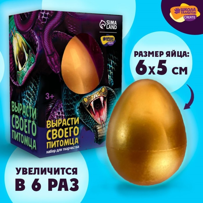 Набор для творчества. Вырасти своего питомца &laquo;Змея&raquo;