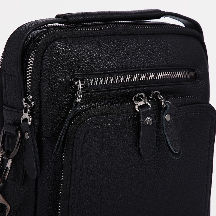 Сумка мужская Goran Tomp, цвет чёрный Сумка мужская Goran Tomp, цвет чёрный