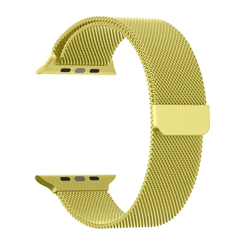 Ремешок для APL watch 38/40/41mm Milanese loop Жёлтый (Yellow)