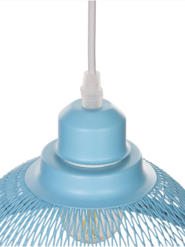 Светильник Robert 1х40Вт Е27 пр-1м небесный 24х24х14см