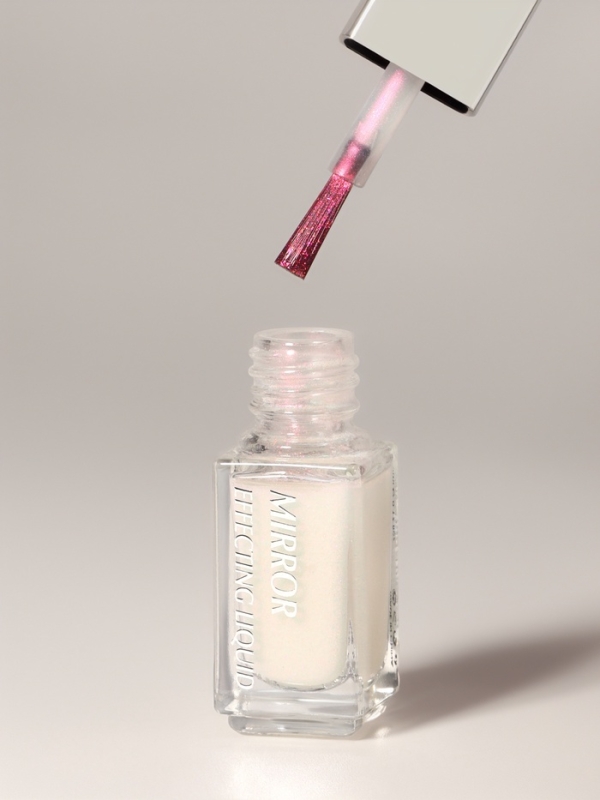 Жидкая втирка для ногтей 5мл персик перелив бут к/кор QF