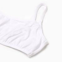 Топ для девочки, цвет белый, рост 146-152 см